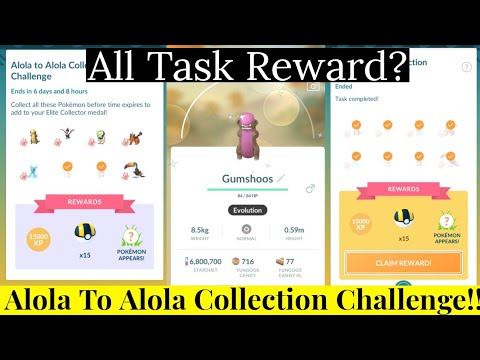 Alola to Alola Collection Challenge Pokemon Go | Alola To Alola Event | Pokemon Go New Event