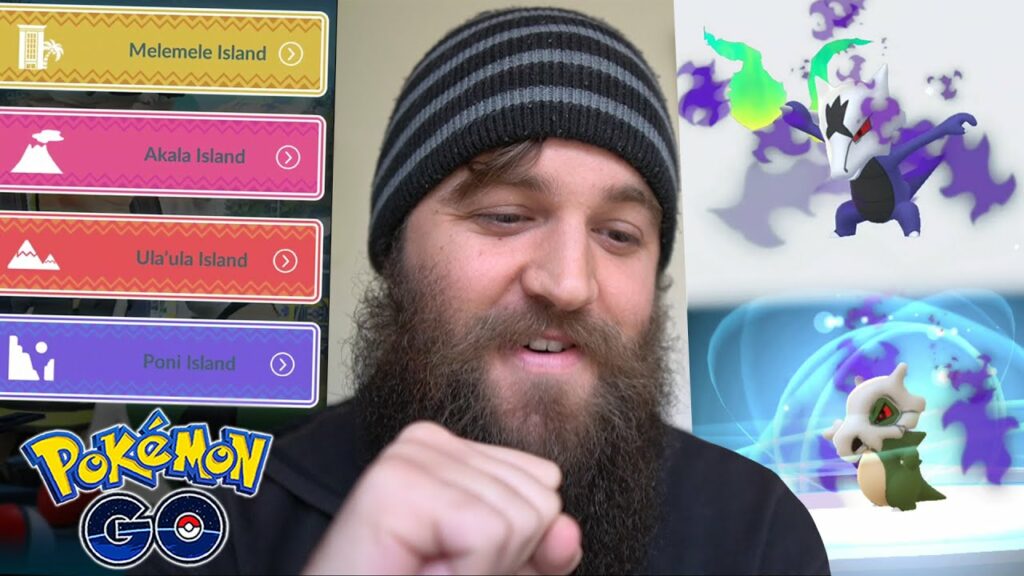 Alola To Alola.. All At Home! (Pokemon GO Special Research + Shiny Shadow Alolan Marowak!)