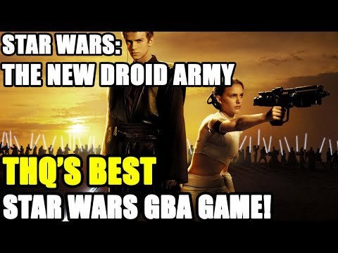 Star Wars The New Droid Army GameBoy Advance (The Best Of THQ'S GBA Star Wars Games)