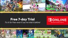 Get a free 7-day trial of Nintendo Switch Online, even if you've already activated a previous free trial!