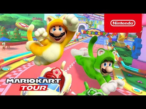 Mario Kart Tour - Cat Tour Trailer (2022)