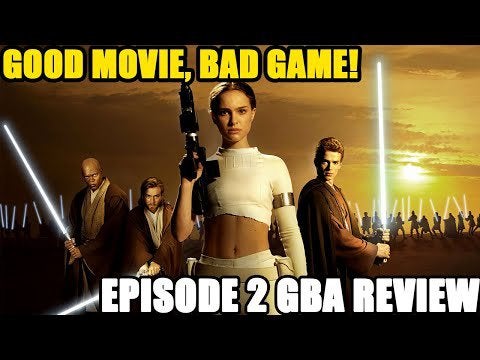 Star Wars Episode 2 Attack Of The Clones GameBoy Advance Review (One of the WORST GBA Games!)