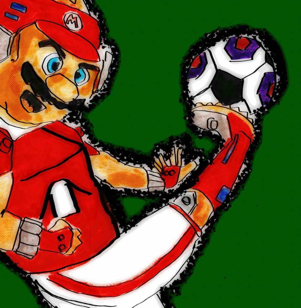 Mario Strikers Fan Art