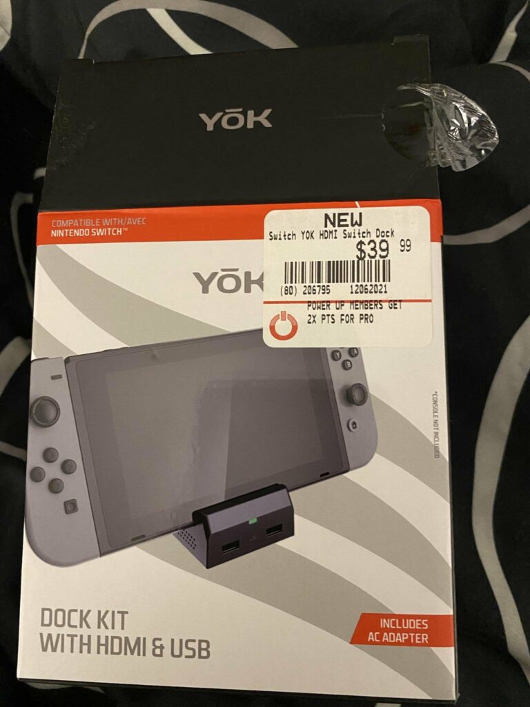 My Nintendo switch was bricked by a third party dock. What are my next steps?