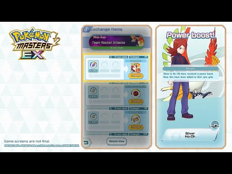 [Pokemon Masters EX] POWER BOOST! Silver & Ho-Oh