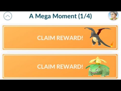 A mega moment research in (Pokemon go)
