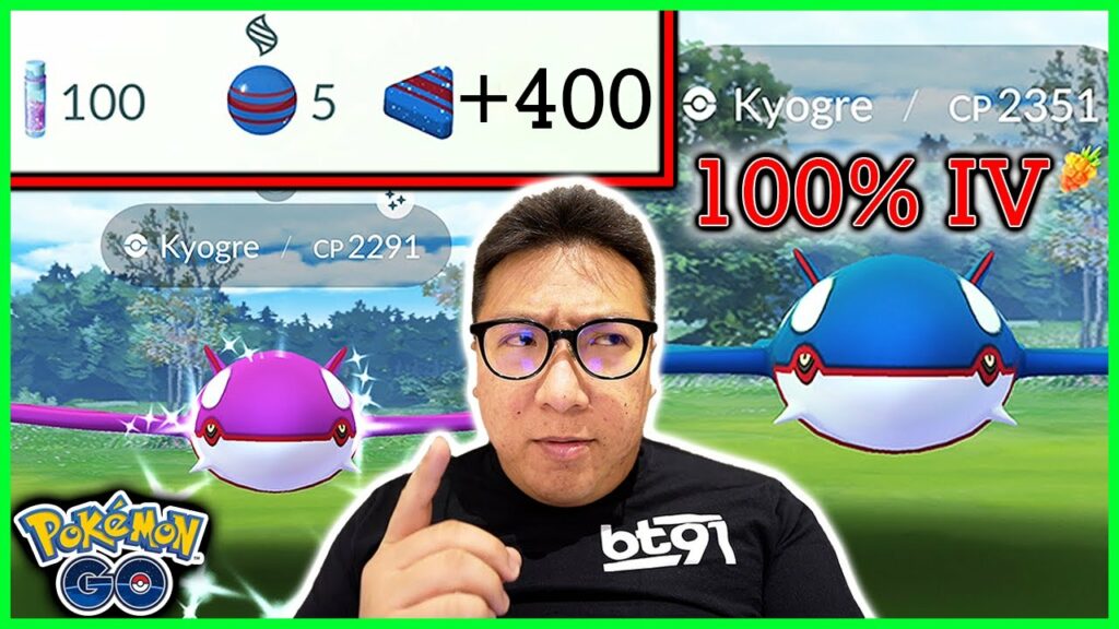 I Did 100 Kyogre Raids in 24 Hours, And Got Everything I Wanted! - Pokemon GO