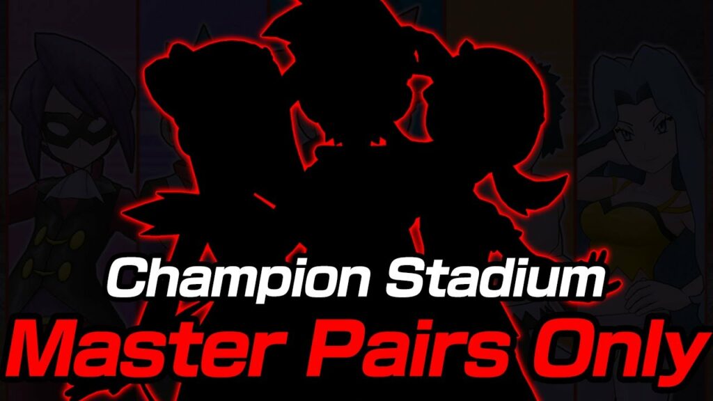 [Pokemon Masters EX] MASTER SYNC PAIRS ONLY | Champion Stadium Master Mode