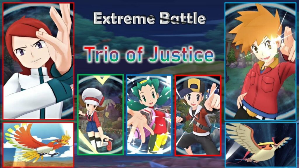 Trio of Justice | Extreme Battle Event | Anti F2P teams | Pokemon Masters EX.