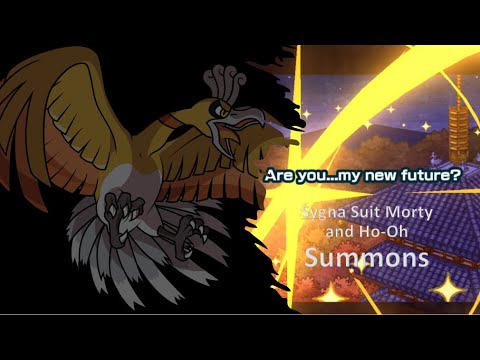 [Pokemon Masters EX] - SS Morty and Shiny Ho-Oh Summons | Pokefair Pulls : 2/5 Shiny Ho-Oh !!