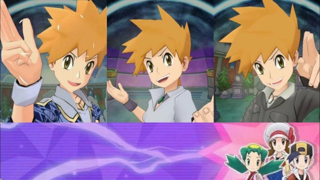 Blue shows the Trio of Justice why he's the greatest (Extreme Battle Event) [Pokemon Masters EX]