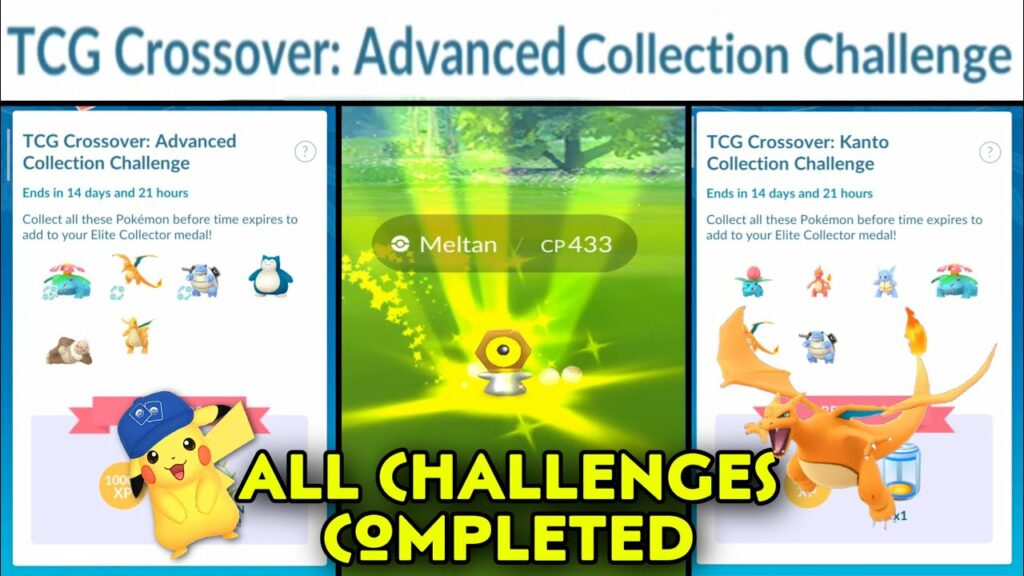 How to complete All Collection Challenge in the Pokemon Go TCG CROSSOVER Event