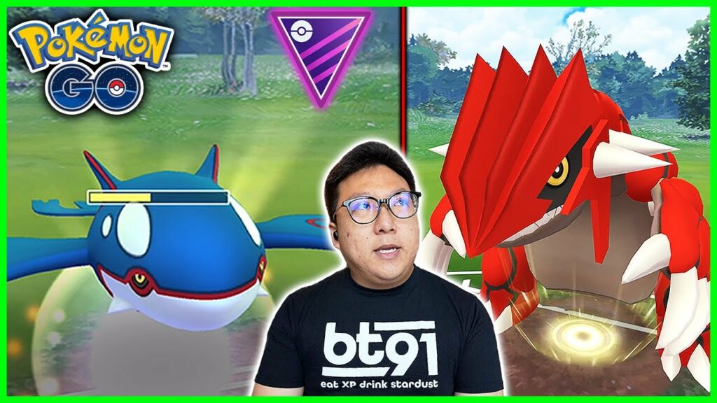 Level 50 Kyogre & Groudon Takes Out Every Pokemon in the Go Battle Master League in Pokemon GO