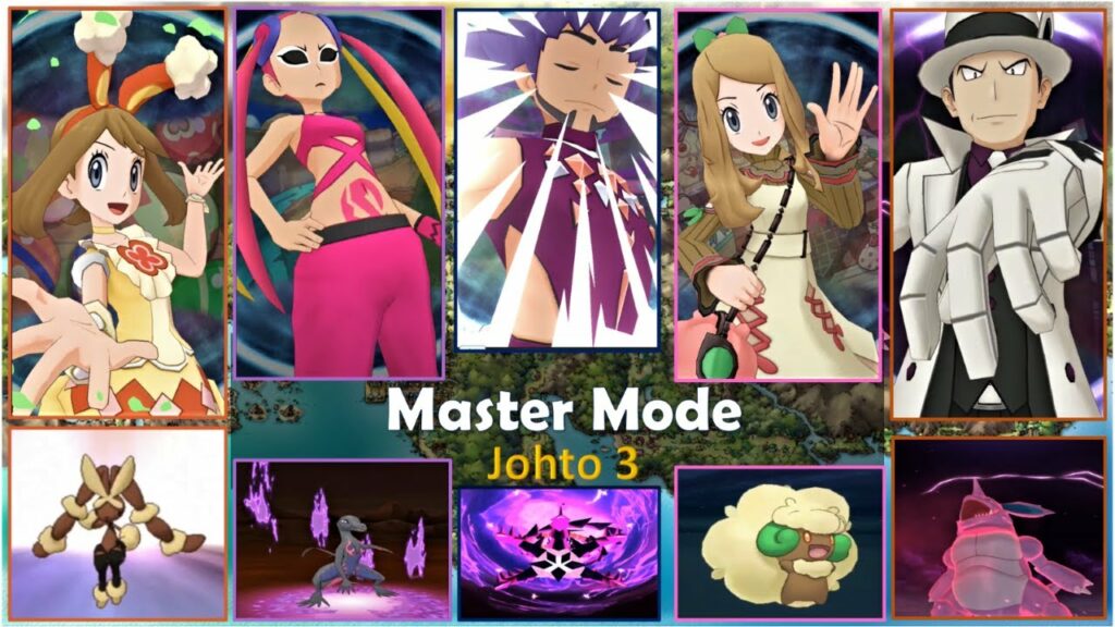 Johto 3 | All Strength | Master Mode 10000 | Pokemon Masters EX.