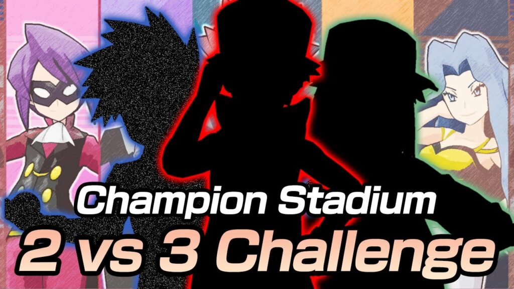 [Pokemon Masters EX] 2 VS 3 CHALLENGE | 10,000PTS MASTER MODE | Champion Stadium - Johto Challenge