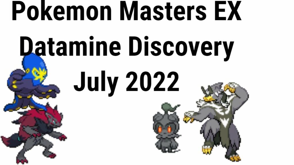 Pokemon Masters EX Datamine Discovery July 2022