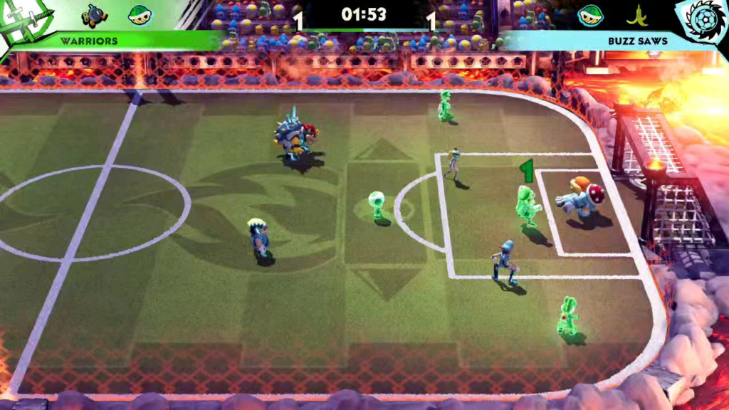 I encountered an odd bug in Mario Strikers last night. Ball is in the net but no goal called. Weird!