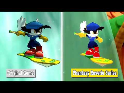 Klonoa Phantasy Reverie Series – Official Comparison of Graphics Trailer