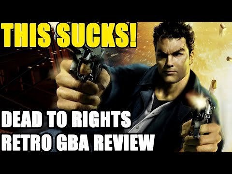 Dead To Rights GameBoy Advance (A Very Bad Port Of An Underrated Game)
