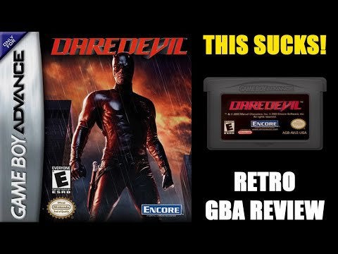 "A Bad Comic Book Game!" - Daredevil GameBoy Advance Review (The One And Only Daredevil Game)