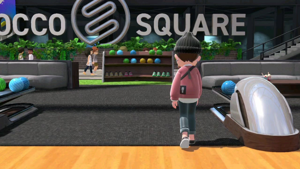 Had this pretty funny glitch in Switch Sports- so upset he can't move