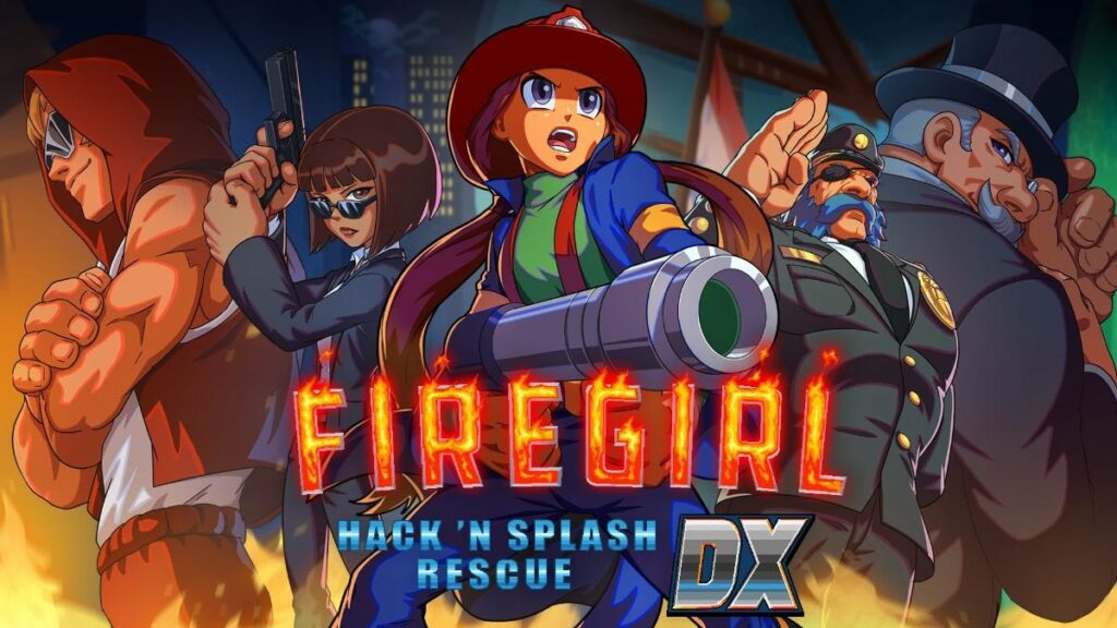 Firegirl: Hack 'n Splash Rescue DX out on Switch this month, new trailer