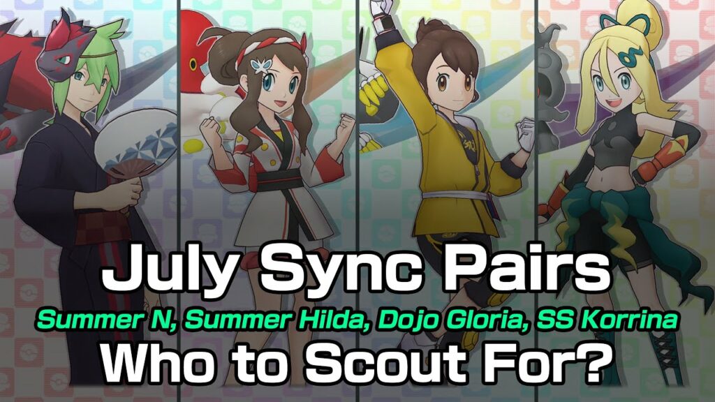 [Pokemon Masters EX] JULY 2022 SYNC PAIRS: Who to Scout For?