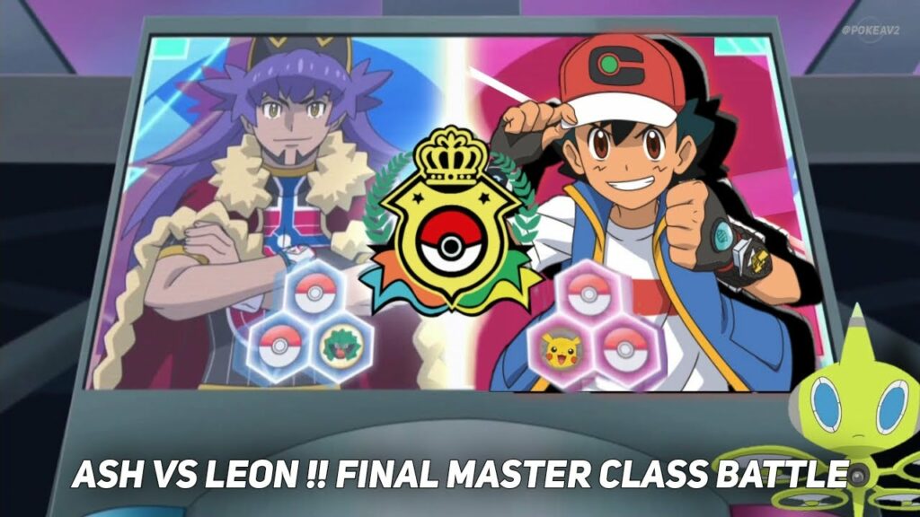 ASH VS LEON FULL FINAL MASTER CLASS TOURNAMENT | GIGANTAMAX CHARIZARD VS MEGA LUCARIO | FINAL BATTLE