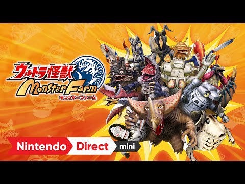 A new Monster Rancher featuring Ultraman kaiju was announced on the Japanese Nintendo Direct