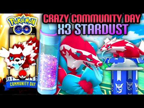 DON'T MISS IT! SHINY GALARIAN ZIGZAGOON COMMUNITY DAY IN POKEMON GO // X4* STARDUST FOR 3 HOURS