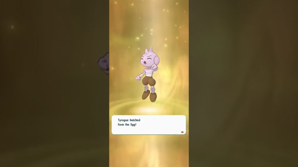 Pokemon Masters EX | Shiny Tyrouge Egg Hatch!