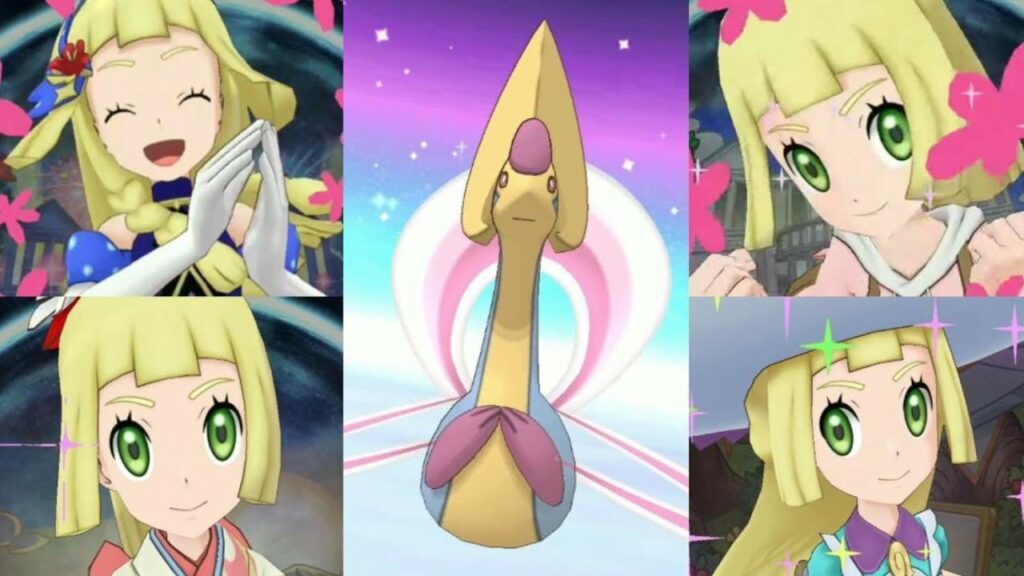 Lillie shows Cresselia her Z-powered form (Legendary Arena) [Pokemon Masters EX]