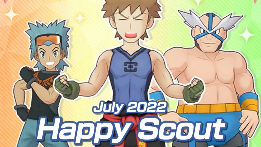 [Pokemon Masters EX] HAPPY SCOUT (July 2022) | Pokemon Masters Day 25 Gems + 100 Paid Gems Multi