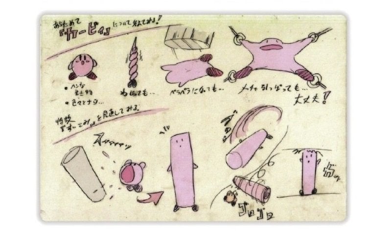 Kirby and the Forgotten Land dev on origins of Mouthful Mode, original sketch shown