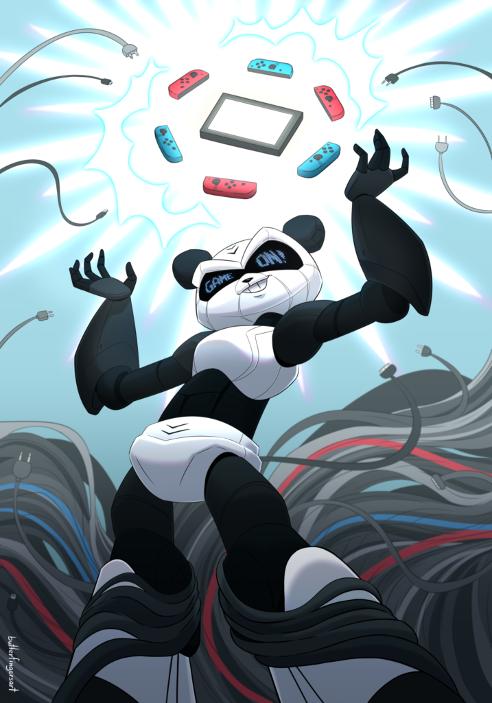 drew this for a contest in a local nintendo group. won second place!