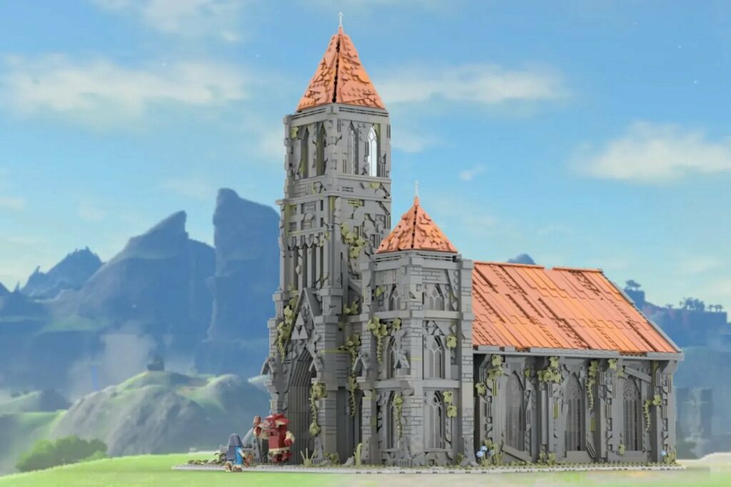 This LEGO IDEAS design called "BOTW TEMPLE OF TIME" by user LEGOverwatch has already gained 1,994 supporters - but only by reaching 10,000 votes the model will get a chance of becoming a real LEGO set.