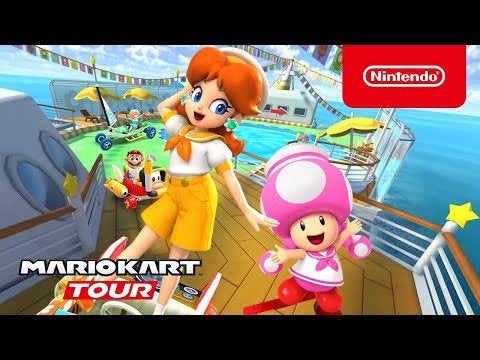 Mario Kart Tour - Ocean Tour Trailer