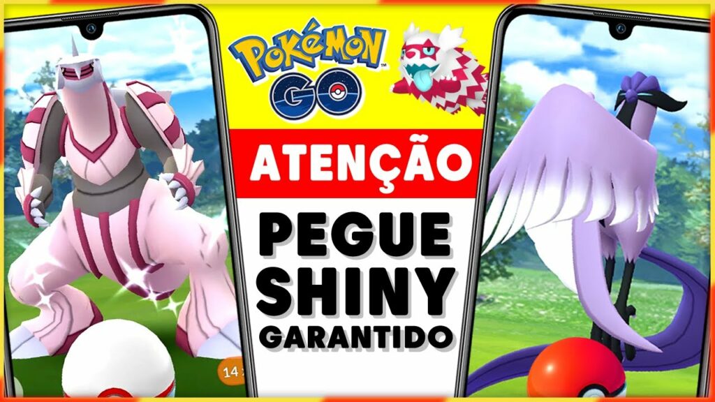 SAIU TUDO! Como PEGAR POKEMON SHINY GRATIS no Pokemon GO - Pegando POKEMON LENDARIO EXCLUSIVO