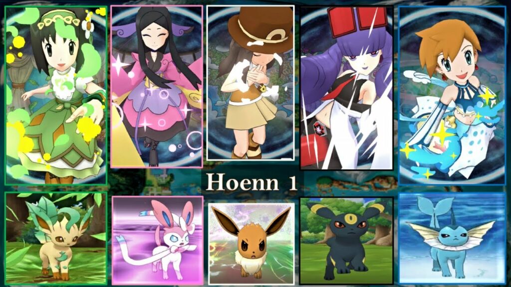 Hoenn 1 | Eevee-ons (Use 15 Types) | Champion Stadium | Pokemon Masters EX.