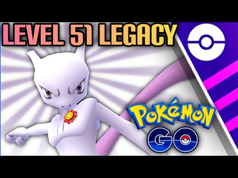 Level 51 Double Legacy Mewtwo in Open Master GO Battle League for Pokemon GO