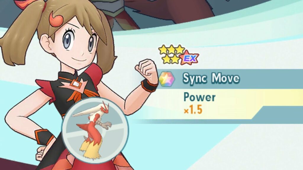 [Pokemon Masters EX] 6-STAR EX SYGNA SUIT MAY & BLAZIKEN SHOWCASE | Increase Potential