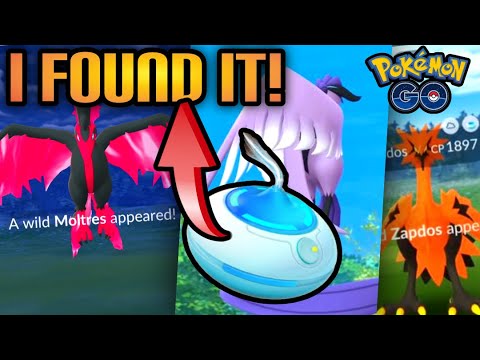 I used 4 Daily Incense & found a Legendary Galarian Bird in Pokemon GO // Free daily Incense tips