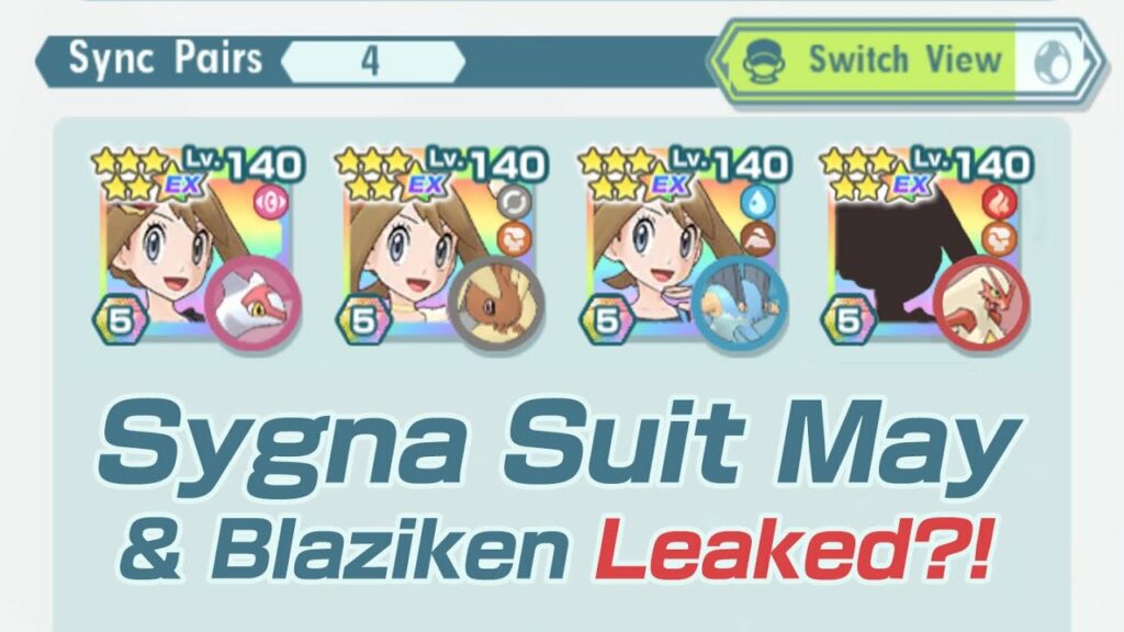 [Pokemon Masters EX] SYGNA SUIT MAY & BLAZIKEN LEAKED?! Hoenn Villain Arc Coming?!