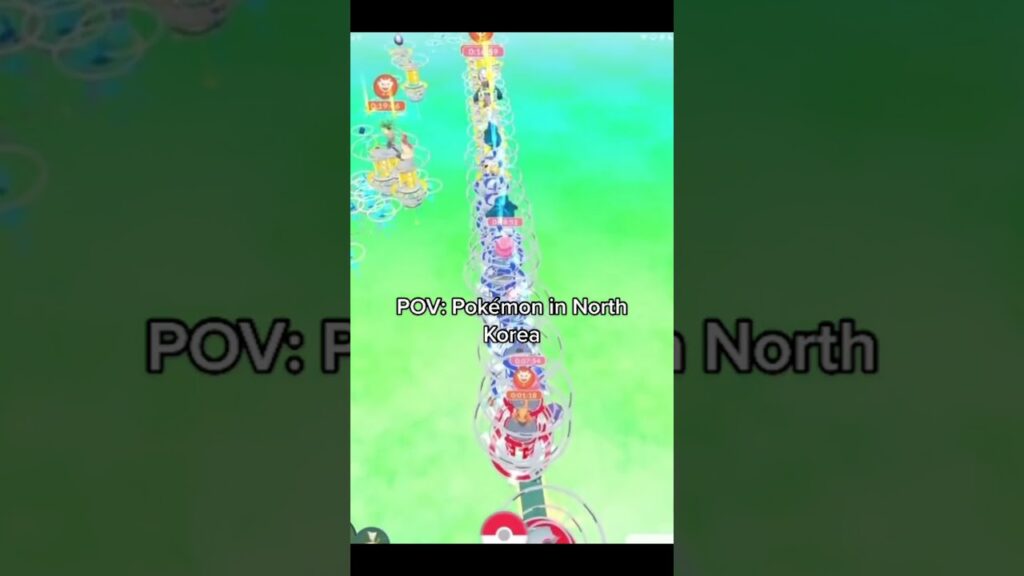 Pokemon in North Korea #shorts #pokemongo