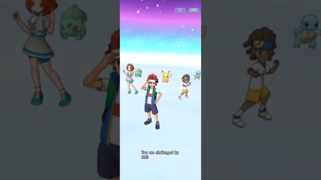 Ash vs Leon, Real battle? | Pokemon Masters EX | #shorts #ash #leon #pokemon