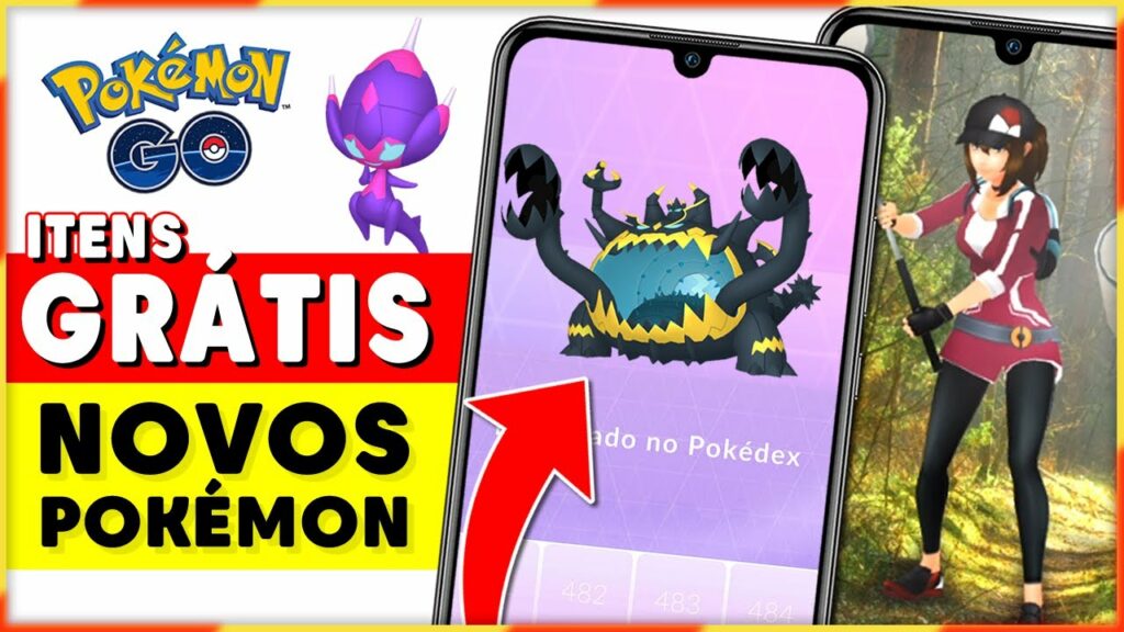CONFIRMADO! PEGUE MUITOS ITENS GRATIS no POKEMON GO