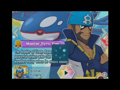 Pokemon Masters Ex Master Fair Archie Scout