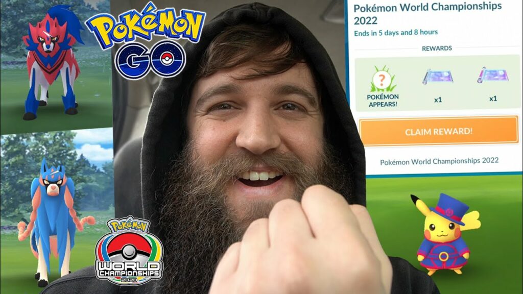 Pokemon GO - World Championships Event 2022 - Timed Research + Zacian & Zamazenta Raids