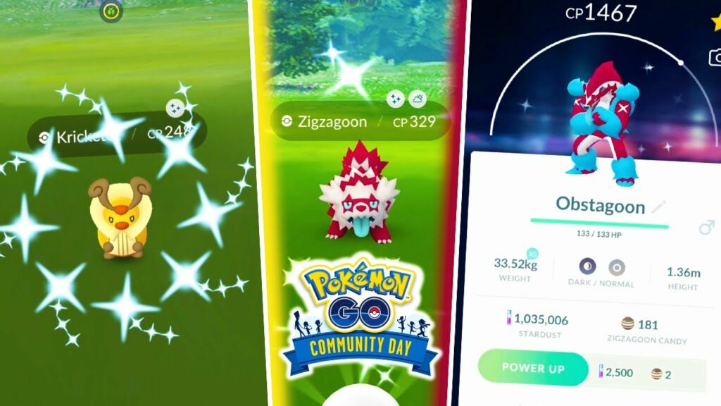 *NEW* GALARIAN ZIGZAGOON COMMUNITY DAY IN POKEMON GO! My Favorite Shiny / Kricketot Outbreaks!