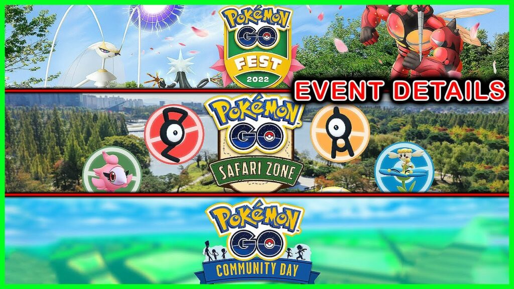 NEW Community Days, South Korea's First Safari Zone & GO Fest 2022 Finale Event Details - Pokemon GO